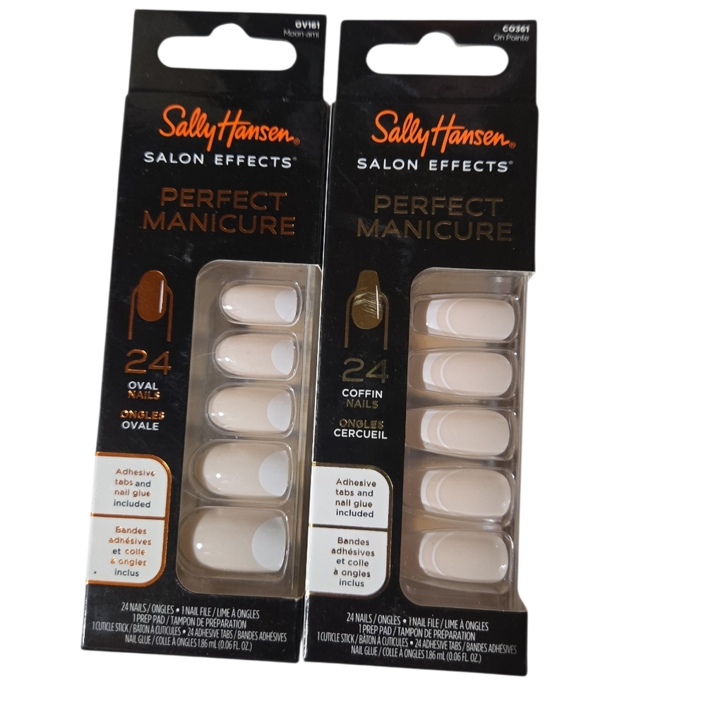 Sally Hansen Perfect Manicure Nail Set On Pointe, Moon-ami